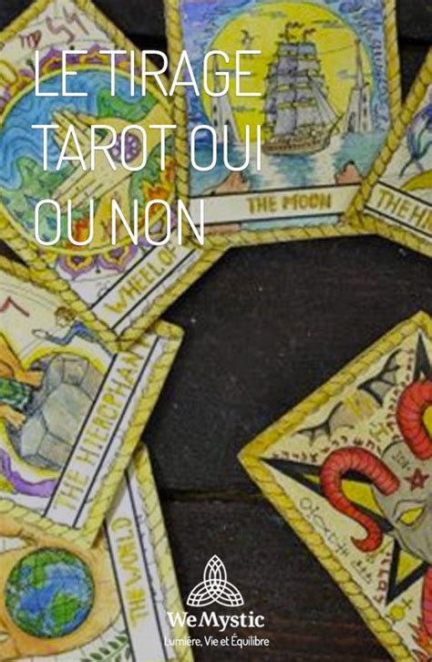 tarot oui ou non|Tarot Oui Non